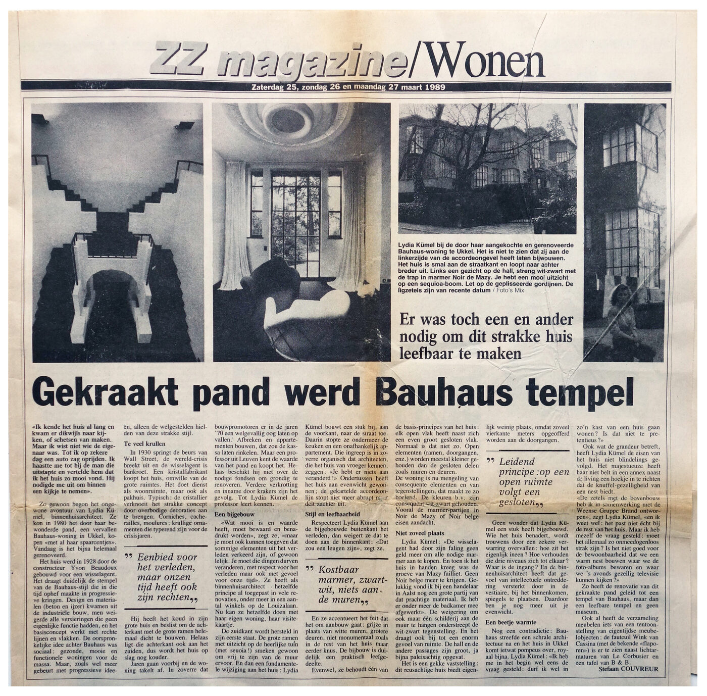 ZZ Magazine:Wonen — page 1