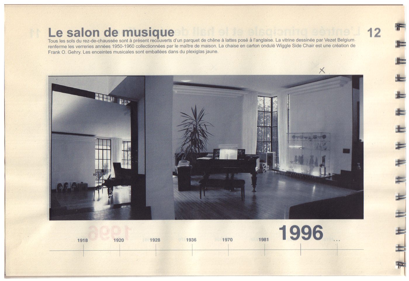 Une maison Bauhaus à Bruxelles 1996 — page 13