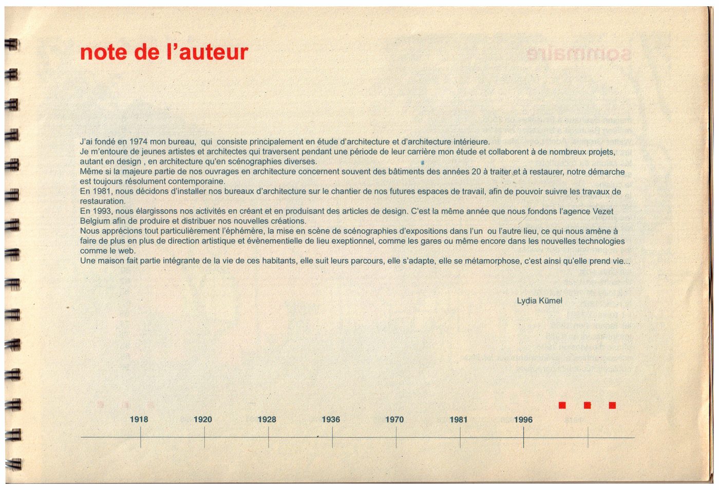 Une maison Bauhaus à Bruxelles 1996 — page 2