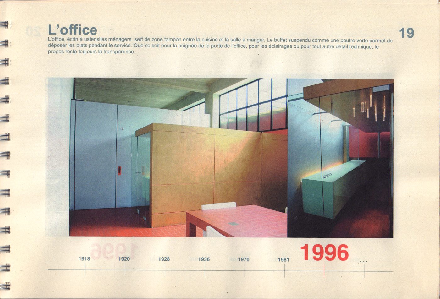 Une maison Bauhaus à Bruxelles 1996 — page 20