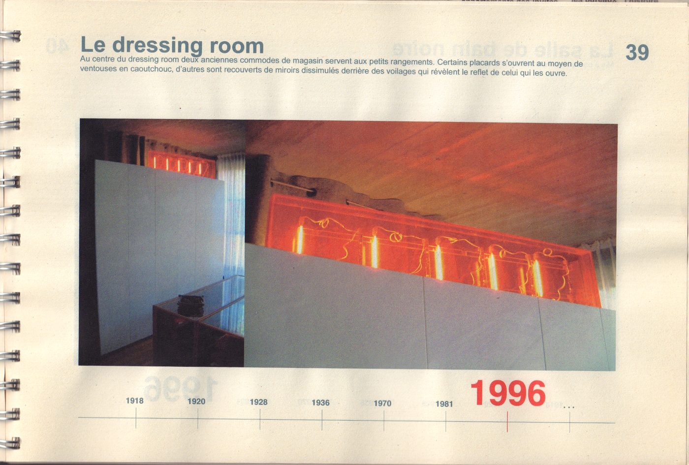 Une maison Bauhaus à Bruxelles 1996 — page 40