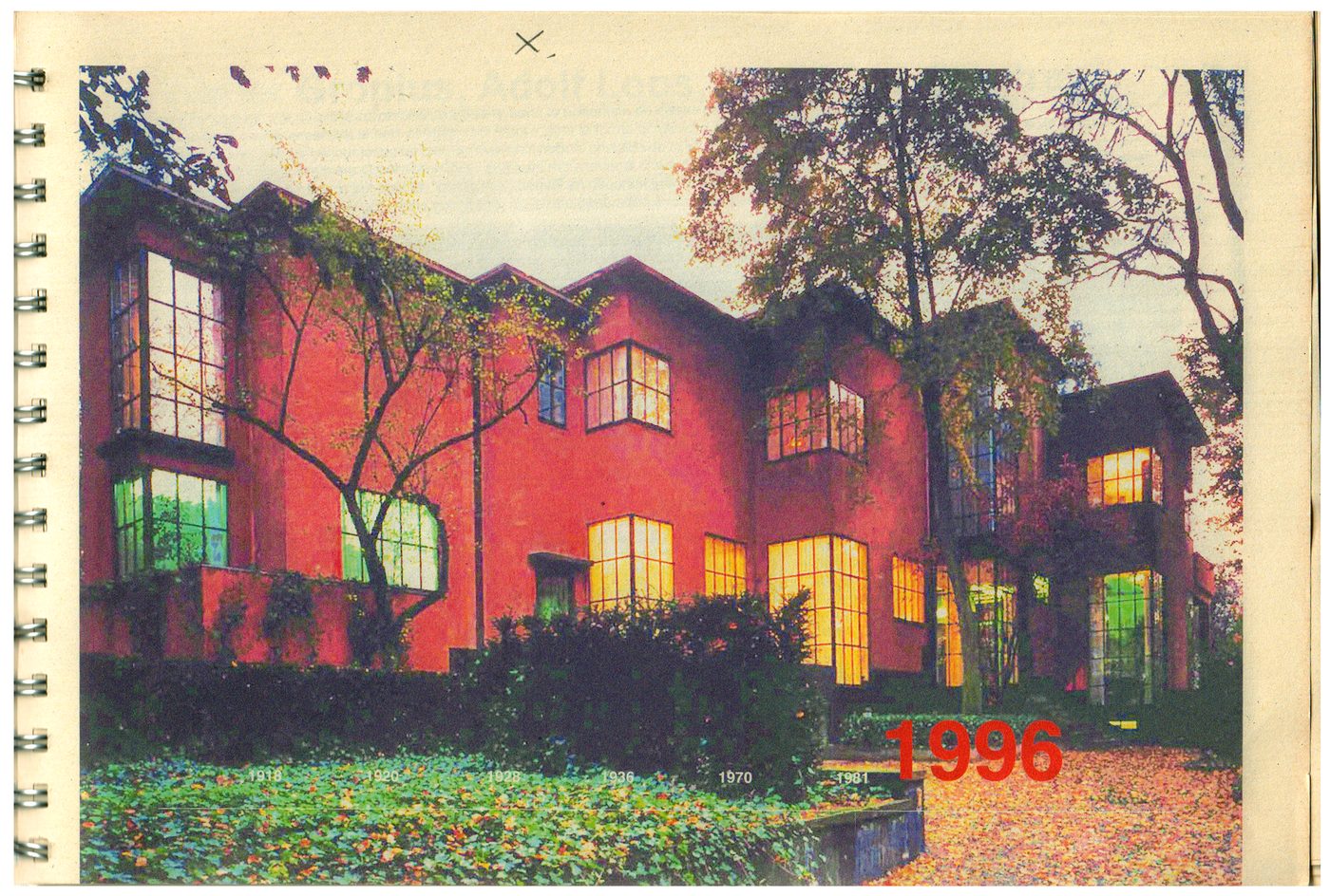 Une maison Bauhaus à Bruxelles 1996 — page 5