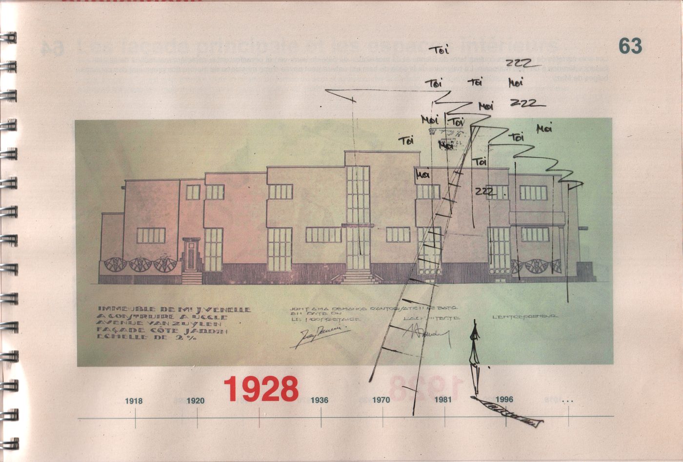 Une maison Bauhaus à Bruxelles 1996 — page 63