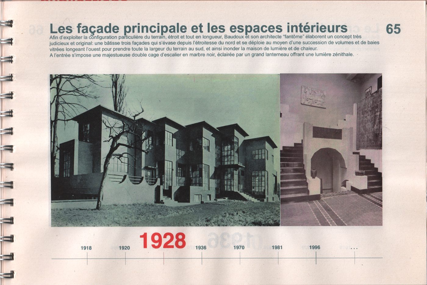 Une maison Bauhaus à Bruxelles 1996 — page 65