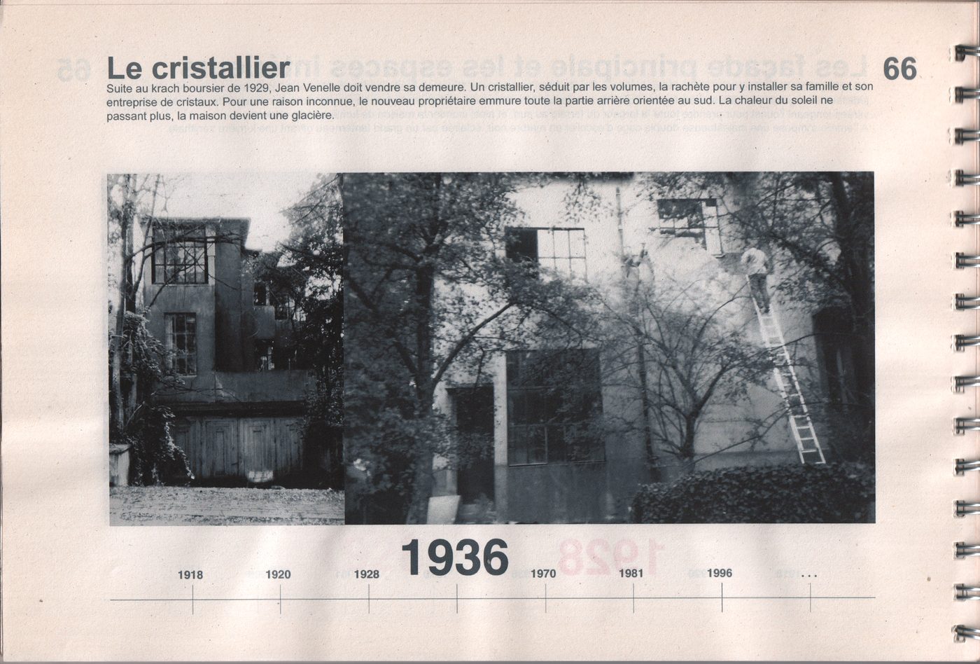 Une maison Bauhaus à Bruxelles 1996 — page 66