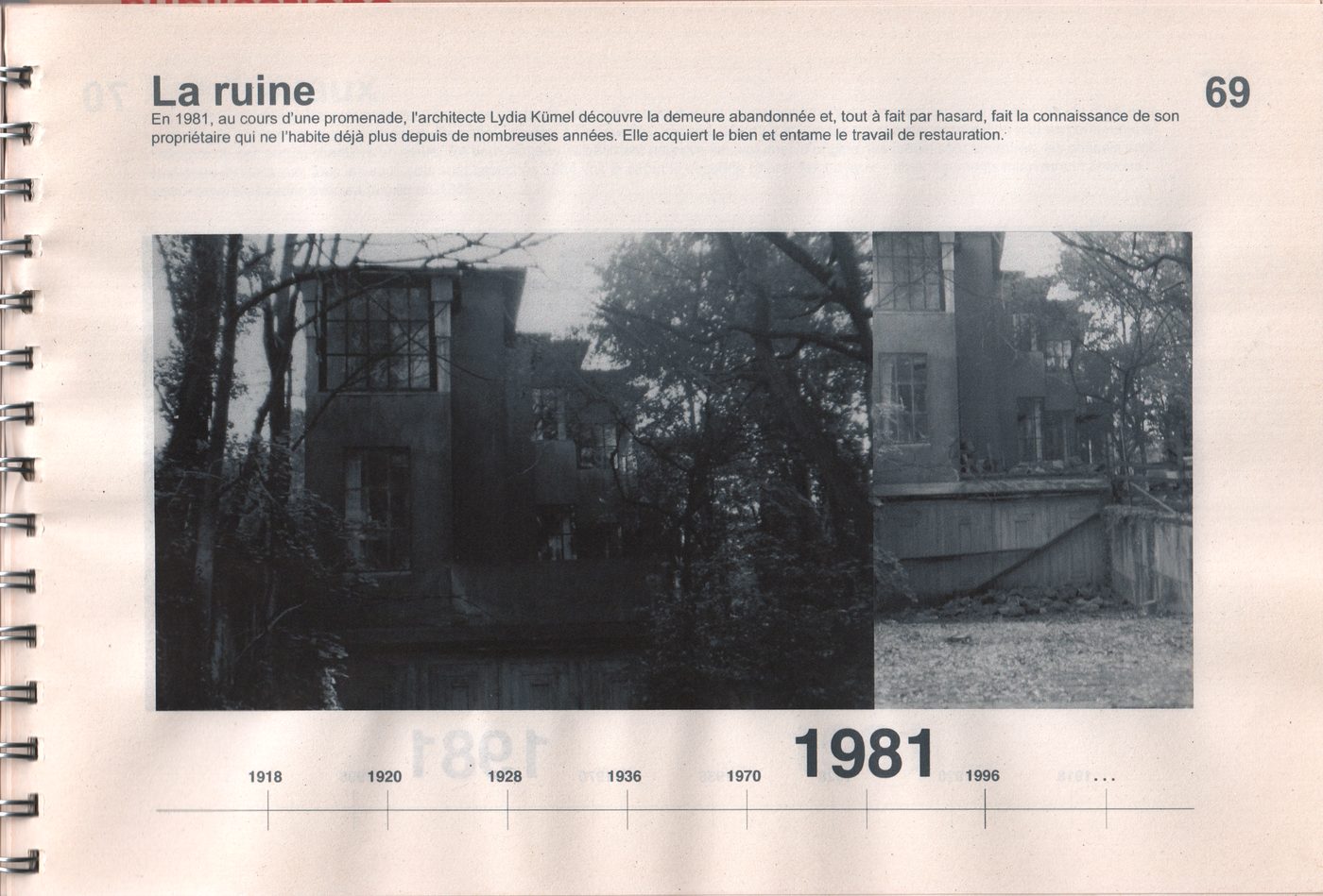 Une maison Bauhaus à Bruxelles 1996 — page 69