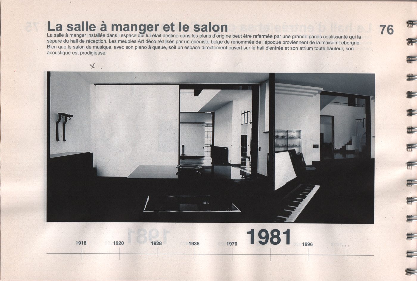 Une maison Bauhaus à Bruxelles 1996 — page 76