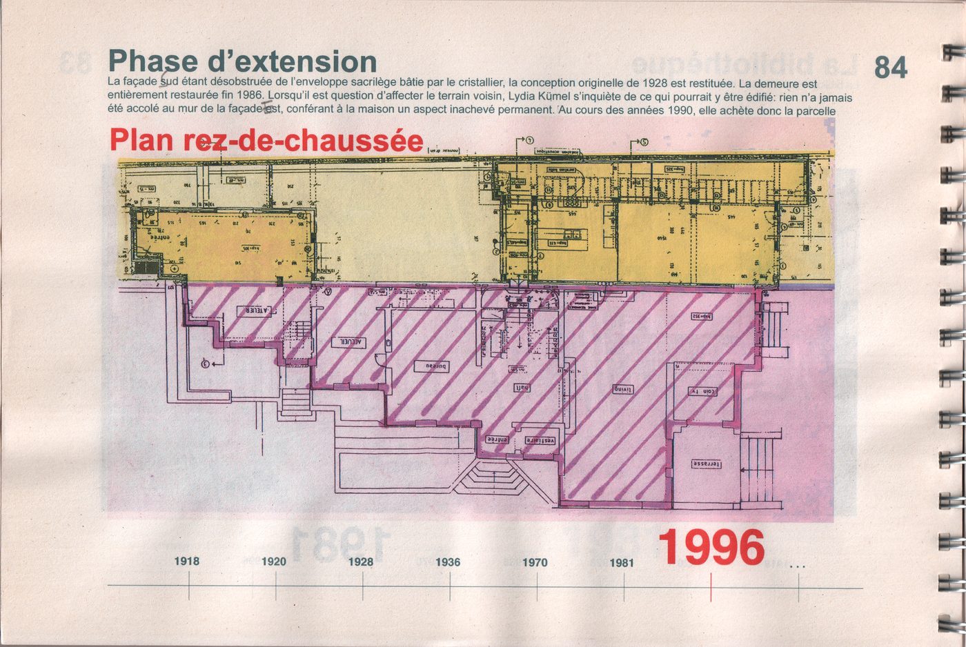 Une maison Bauhaus à Bruxelles 1996 — page 84