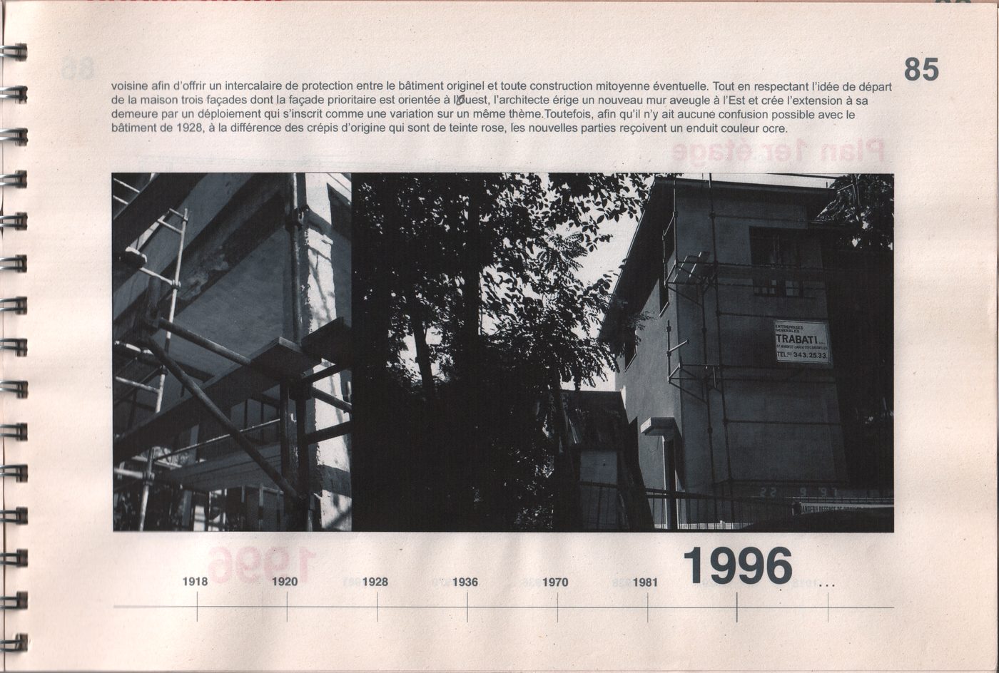 Une maison Bauhaus à Bruxelles 1996 — page 85