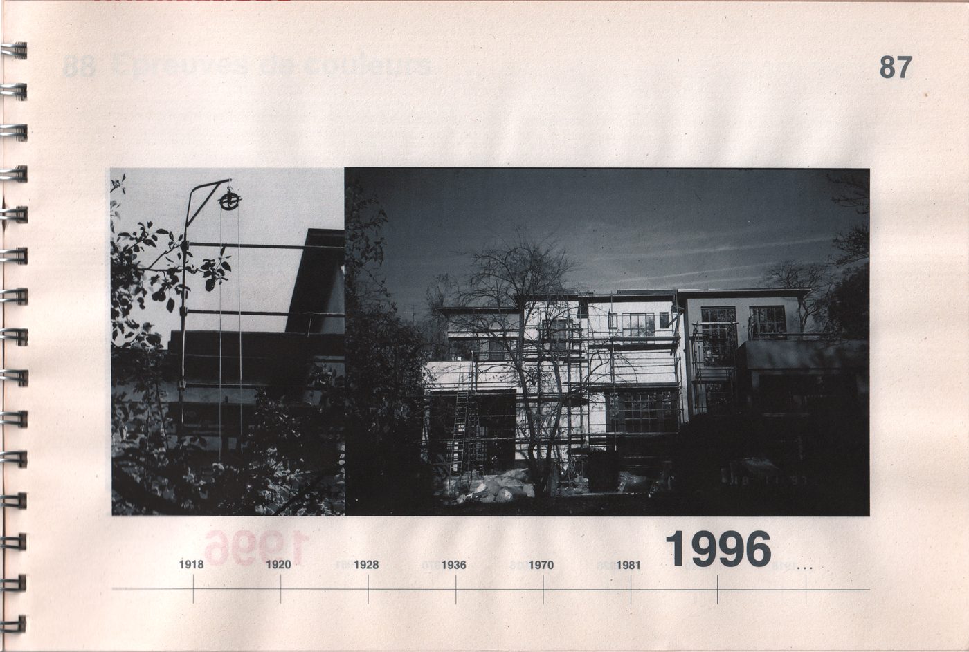 Une maison Bauhaus à Bruxelles 1996 — page 87