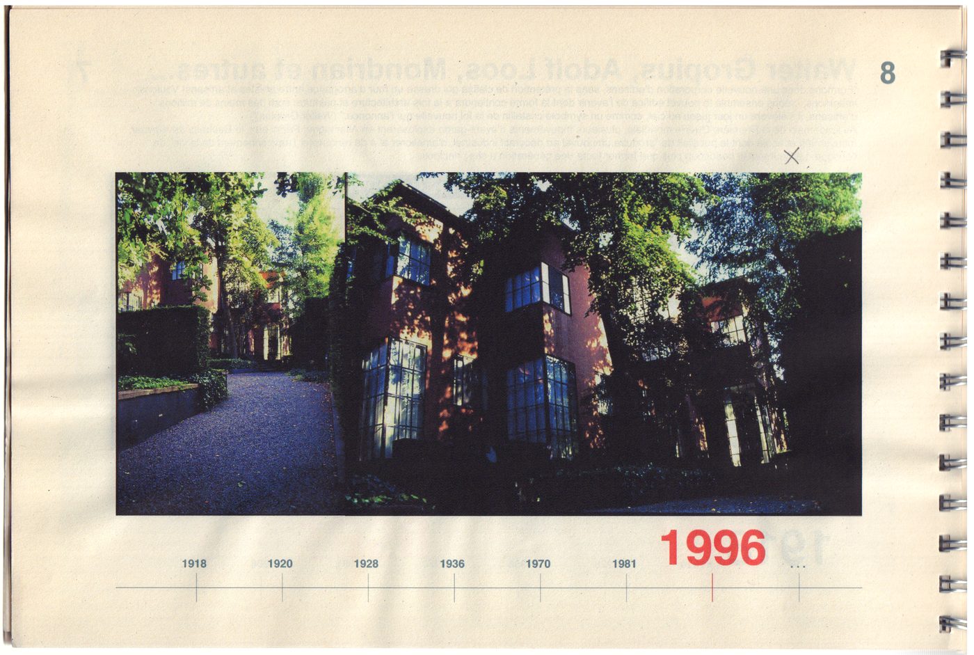 Une maison Bauhaus à Bruxelles 1996 — page 9