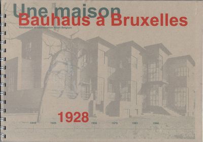 Une maison Bauhaus à Bruxelles 1996