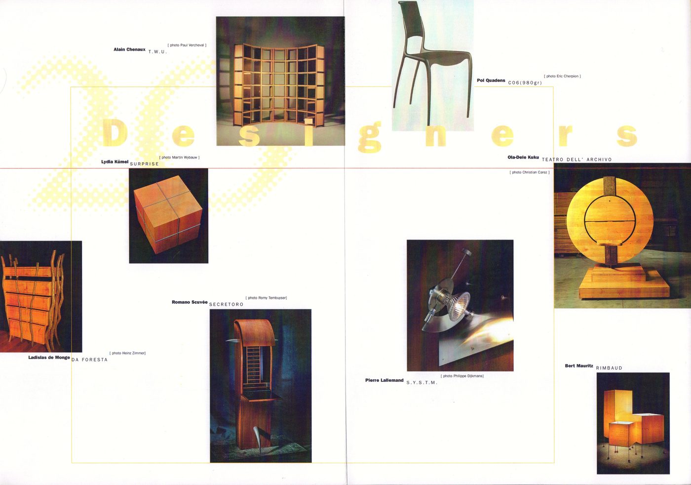20 DESIGNERS programme — page 2
