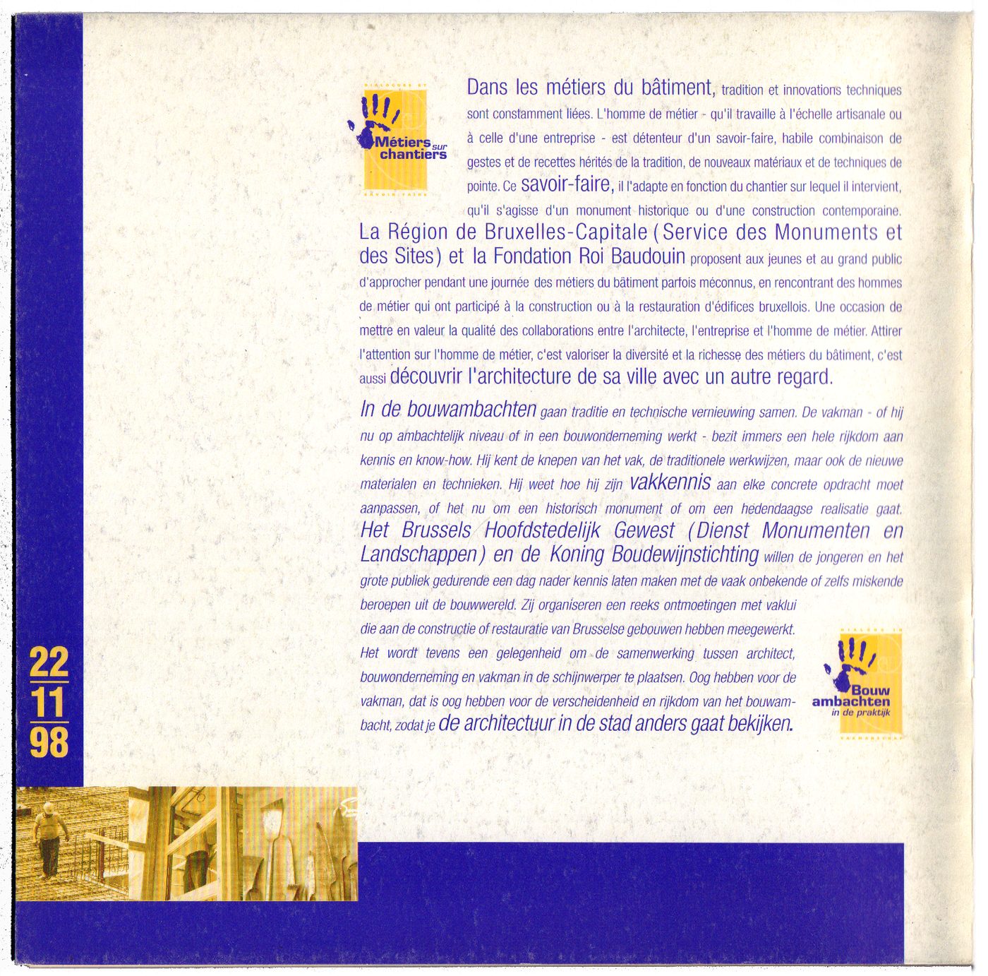 Des Métiers à Découvrir sur 24 sites Bruxellois — page 3